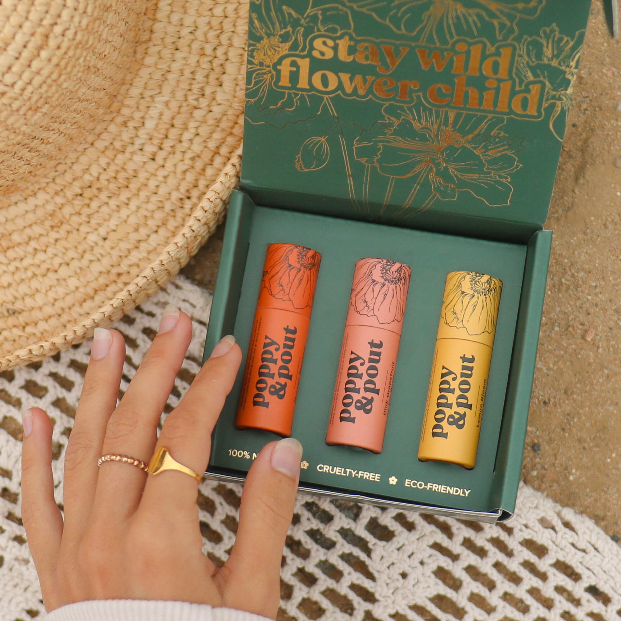 Lip Balm Trio Gift Set The Citrus Collection