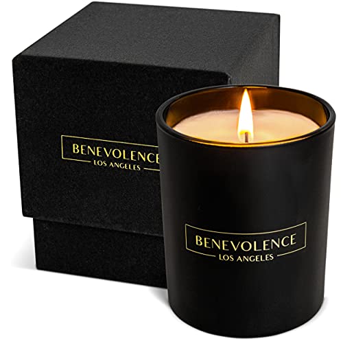 Matte Black Scented Candles - Bergamot & Jasmine