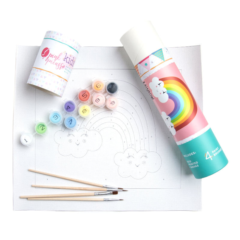 Rainbow 8x10 - Paint by Numbers Kit