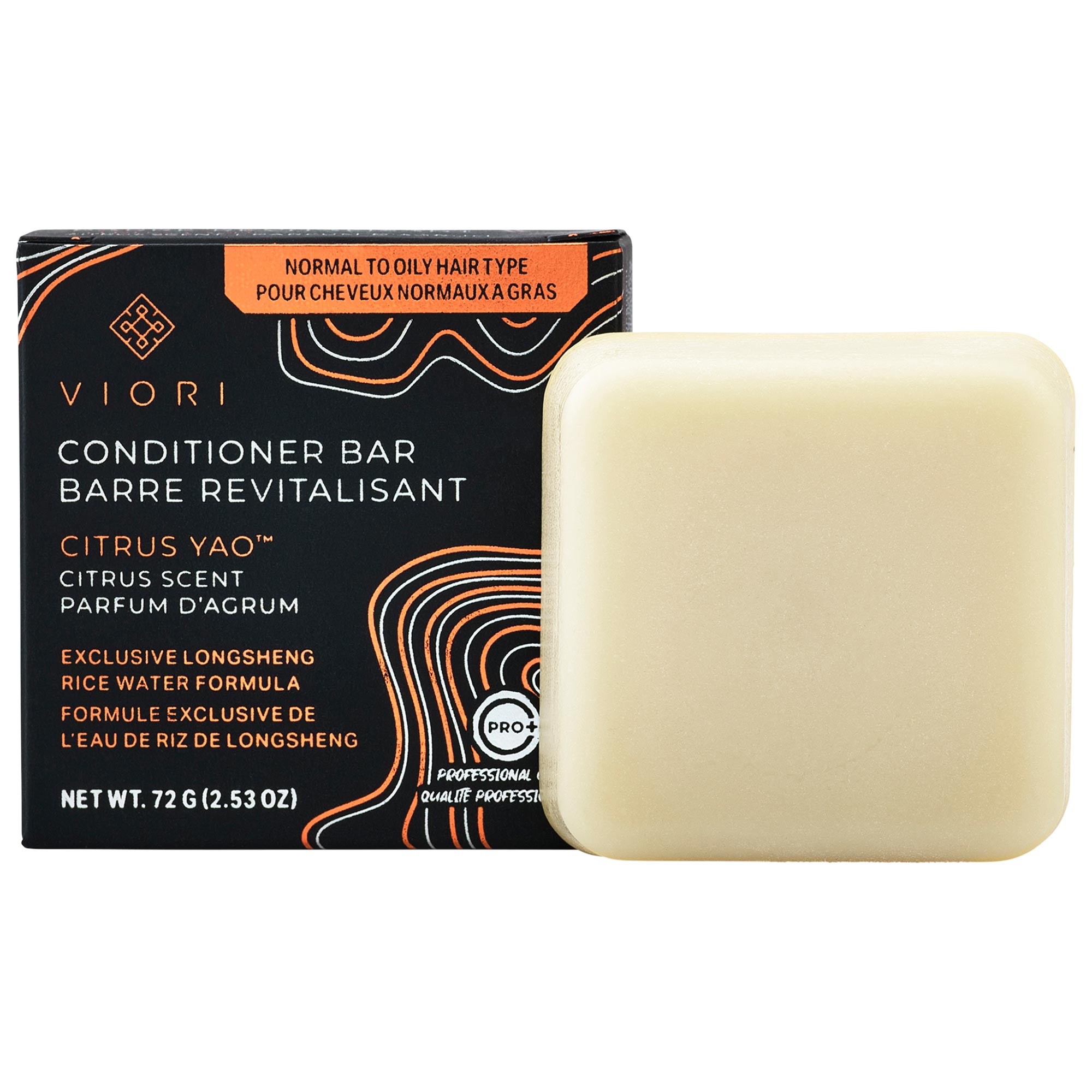 Rice Water Infused Hair Conditioner Bar Citrus Yao