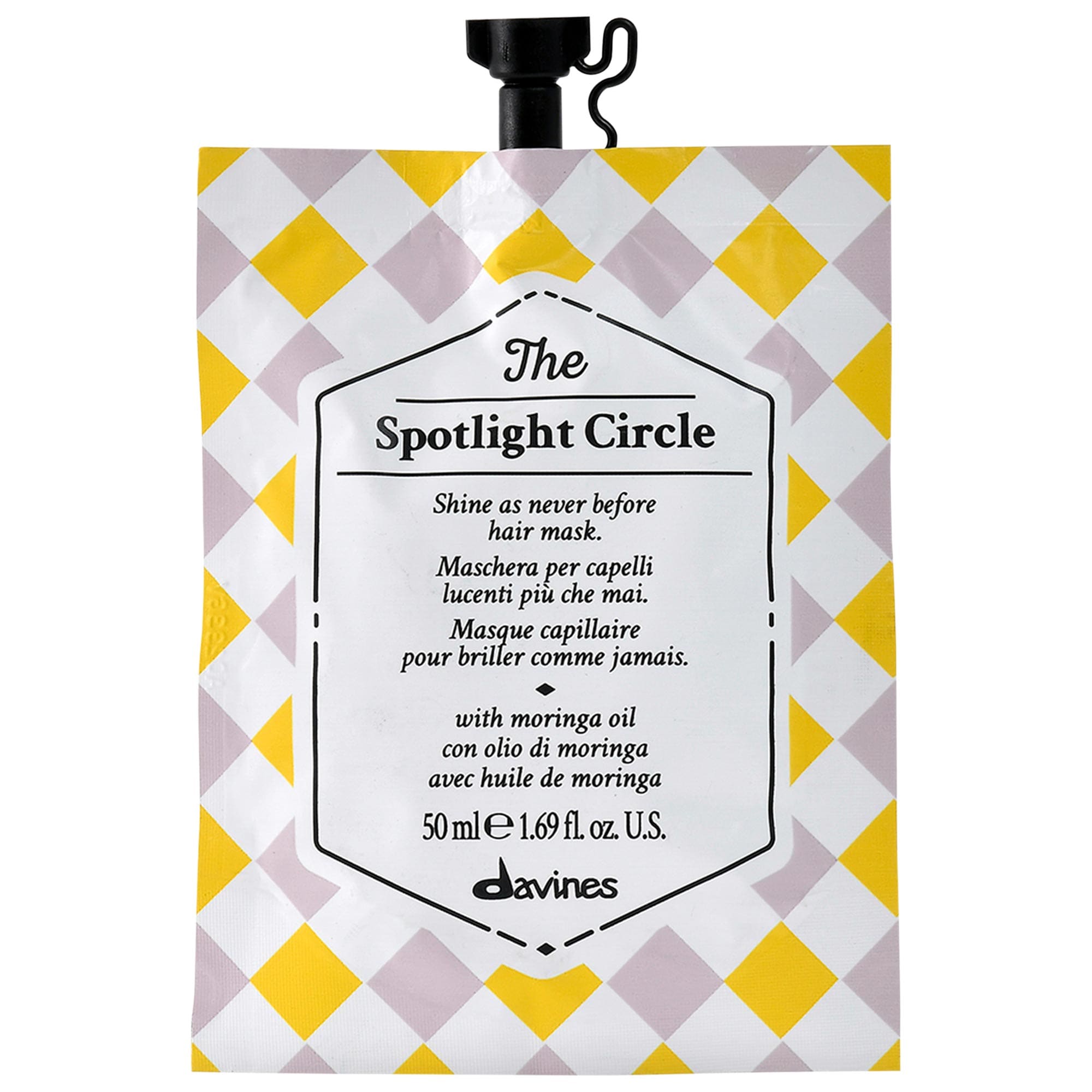 The Spotlight Circle Hair Mask For Shiny Hair